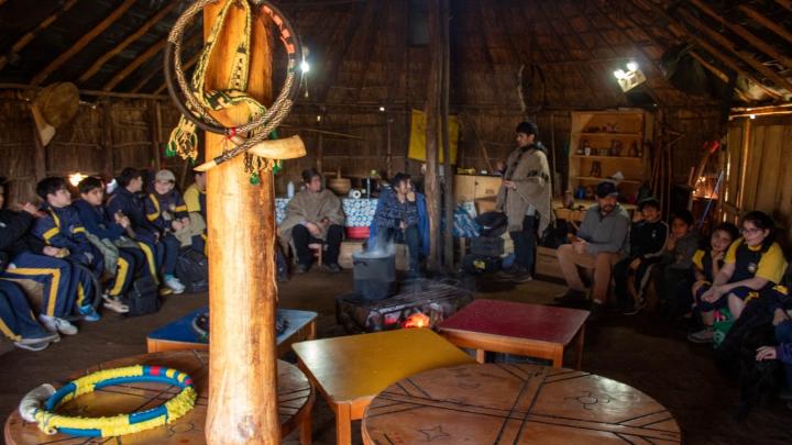 Experiencia pedagógica de La Escuela Los Trigales de Temuco, en comunidad Raluncoyan.